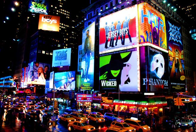 Хиты Бродвея, Нью-Йорк: шоу, новые постановки, звезды Голливуда, мюзиклы, ставшие классикой Бродвея...