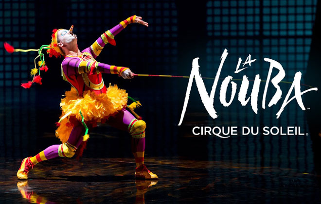 Купить онлайн билеты на шоу Цирка дю Солей 'Ла Нуба' в Мире Диснея в Орландо! La Nouba by Cirque du Soleil Buy Tickets Online!