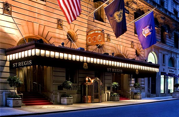 Отель 'The St. Regis New York' ('Сент Реджис Нью-Йорк')