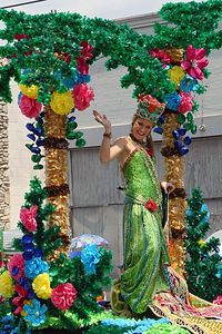  ' ',   -,  (Battle of Flowers Parade in San Antonio, Texas)