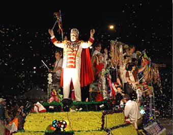   ' ', -,  (Fiesta Flambeau Night Parade in San Antonio, Texas)