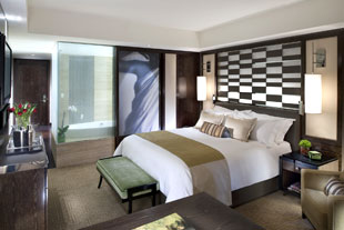 Отель 'Mandarin Oriental Las Vegas' (Мандарин Ориенталь Лас-Вегас) 5*+, штат Невада, США. Номер Cityscape Room.