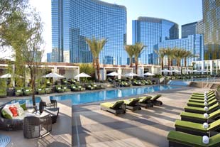 Отель 'Mandarin Oriental Las Vegas' (Мандарин Ориенталь Лас-Вегас) 5*+, штат Невада, США. Бассейн.