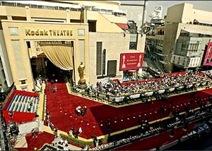 Здание Кодак-центр (Kodak Theatre) - традиционное место проведения церемонии вручения премии 'Oscar'