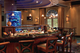 Отель 'Ritz-Carlton Naples Beach Resort' (Ритц Карлтон Нейплс Бич Рисорт) 5*+. Суши-бар.