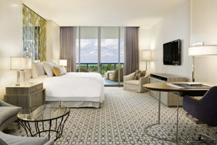 Отель 'The St. Regis Bal Harbour Resort' (Сент Риджис Бал Харбор) 5*+, Майами, штат Флорида, США. Стандартный номер.