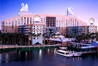 Walt Disney World Swan - Walt Disney World Resort - Орландо, штат Флорида, США (Orlando, Florida, USA)