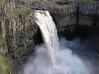 Водопад Palouse Falls, штат Вашингтон, США